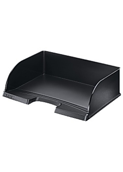Brevkorg Jumbo LEITZ Plus öpp.lång svart