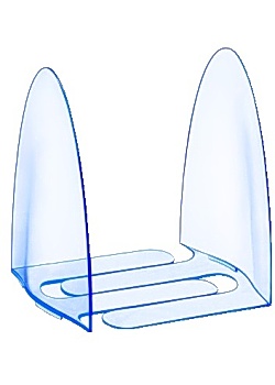 Bokstöd ICE isblå (2)