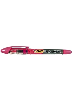 Överstrykningspenna BIC Technolight rosa