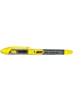 Överstrykningspenna BIC Technolight gul