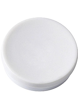 Magnetknappar Actual 40 mm vit 4/fp