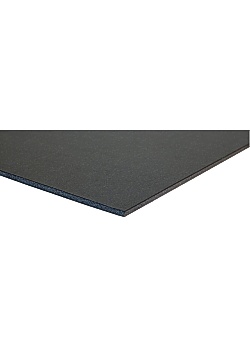 Kapaplattor 5mm svart/svart 70x100 cm