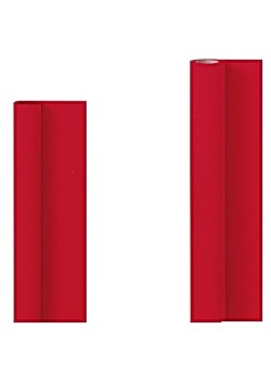 Duk Damast röd 1,2x8m