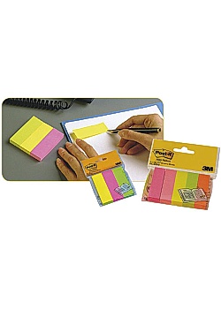 Index POST-IT  3 färger 25x76mm