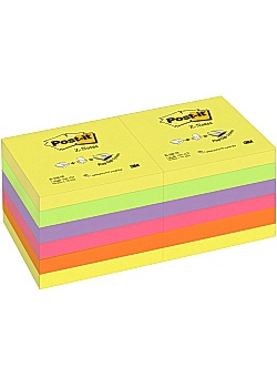 Notes POST-IT Z-block 76x76mm rainbow