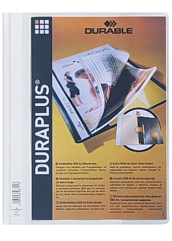 Offertmapp DURAPLUS med ficka A4 vit