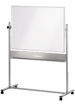 Whiteboardtavla vändbar/mobil 120x90cm