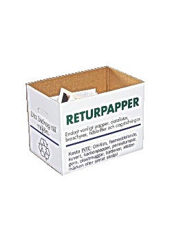 Returpapperslåda 405x265x300mm