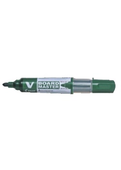 Whiteboardpenna PILOT V Board rund grön