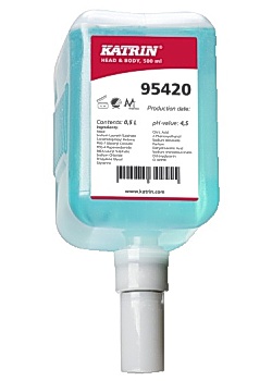 Tvål KATRIN Head and Body 0,5L