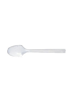Bestick DUNI transparent matsked (50)
