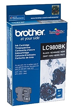 Bläckpatron BROTHER LC980BK svart