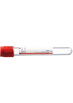 Hemogardrör röd 7/6ml serum 100/FP