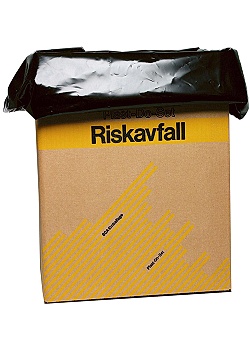 Plastpåse till riskavfallskartong 22L