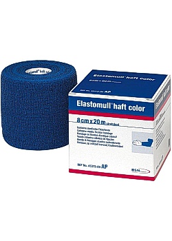 Binda Elastomull blå 10cmx4m 10/FP