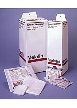 Kompress Melolin steril abs 10x20cm(100)