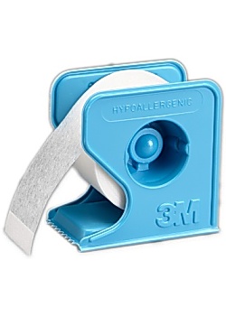 Micropore Vit m hållare 2,5cmx9,1m 12/FP