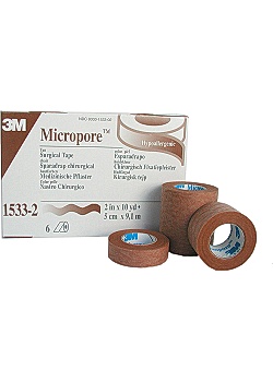 Micropore Beige 1,2cm x 9,1m 24/FP