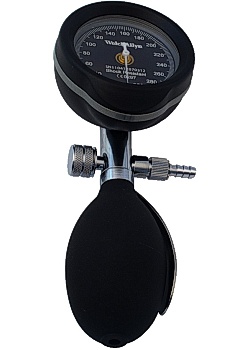 Manometer m bollpump, skruvventil