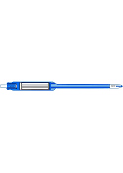 ID-band Safeguard 89x22mm Blå 250/FP