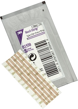 Steristrip beige 3x75mmx5st 250/FP
