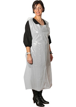Förkläde vit 800x1250mm rulle 50/FP