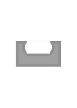 Prisetikett Meto 26x16mm vit G2 (7200)