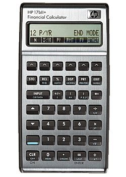 Räknare finans HP 17BII+