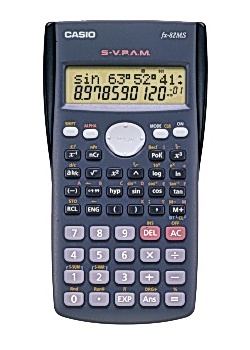 Räknare teknisk CASIO FX-82MS