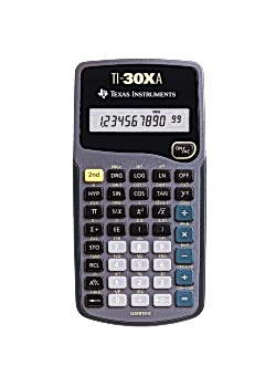 Räknare teknisk TEXAS TI-30 XA