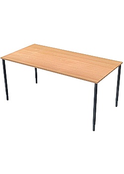 Bord Fristående 160x80cm boklam/svart