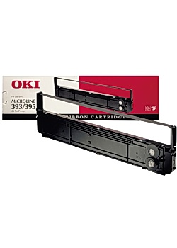 Färgband OKI 09002311 svart