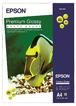 Fotopapper EPSON Premium Glossy A4 (50)