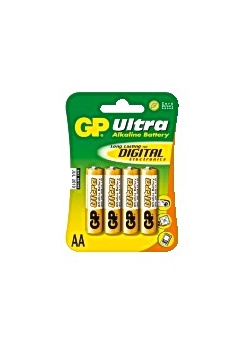 Batteri GP Ultra LR6/AA 1,5V (4)