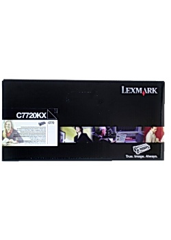 Toner LEXMARK C7720KX svart