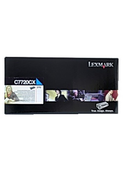 Toner LEXMARK C7720CX cyan