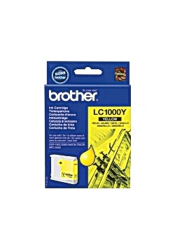 Bläckpatron BROTHER LC1000Y gul