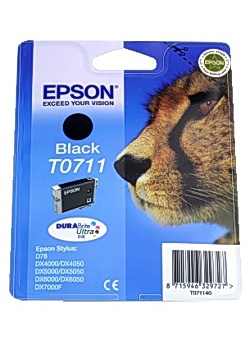 Bläckpatron EPSON C13T07114011 svart