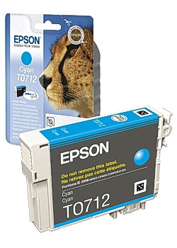 Bläckpatron EPSON C13T07124011 cyan