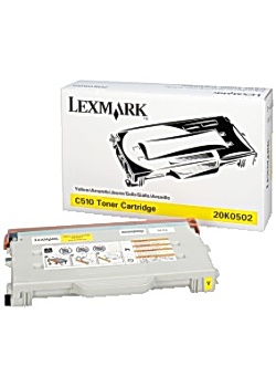 Toner LEXMARK 0020K0502 gul