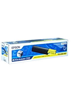Toner EPSON C13S050187 gul HC