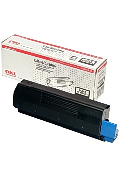 Toner OKI 43034808 svart