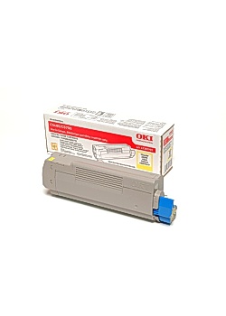 Toner OKI 43381905 gul