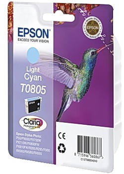 Bläckpatron EPSON C13T08054011 ljuscyan