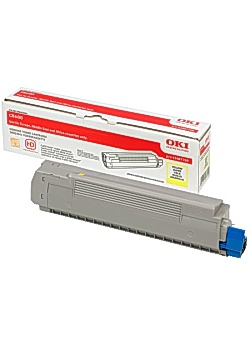 Toner OKI 43487709 gul