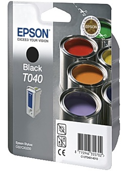 Bläckpatron EPSON C13T04014010 svart