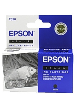 Bläckpatron EPSON C13T02640110 svart