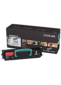 Toner LEXMARK E450H21E svart HC