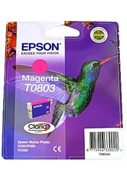 Bläckpatron EPSON C13T08034010 magenta