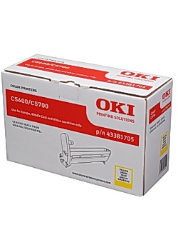 Trumma OKI 43381705 gul